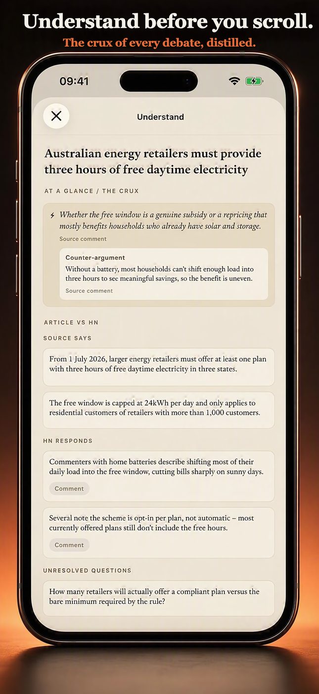 Understand the Discussion — Opinion Map screen